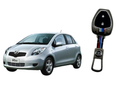 toyota vitz metal key cover