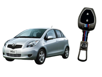toyota vitz metal key cover