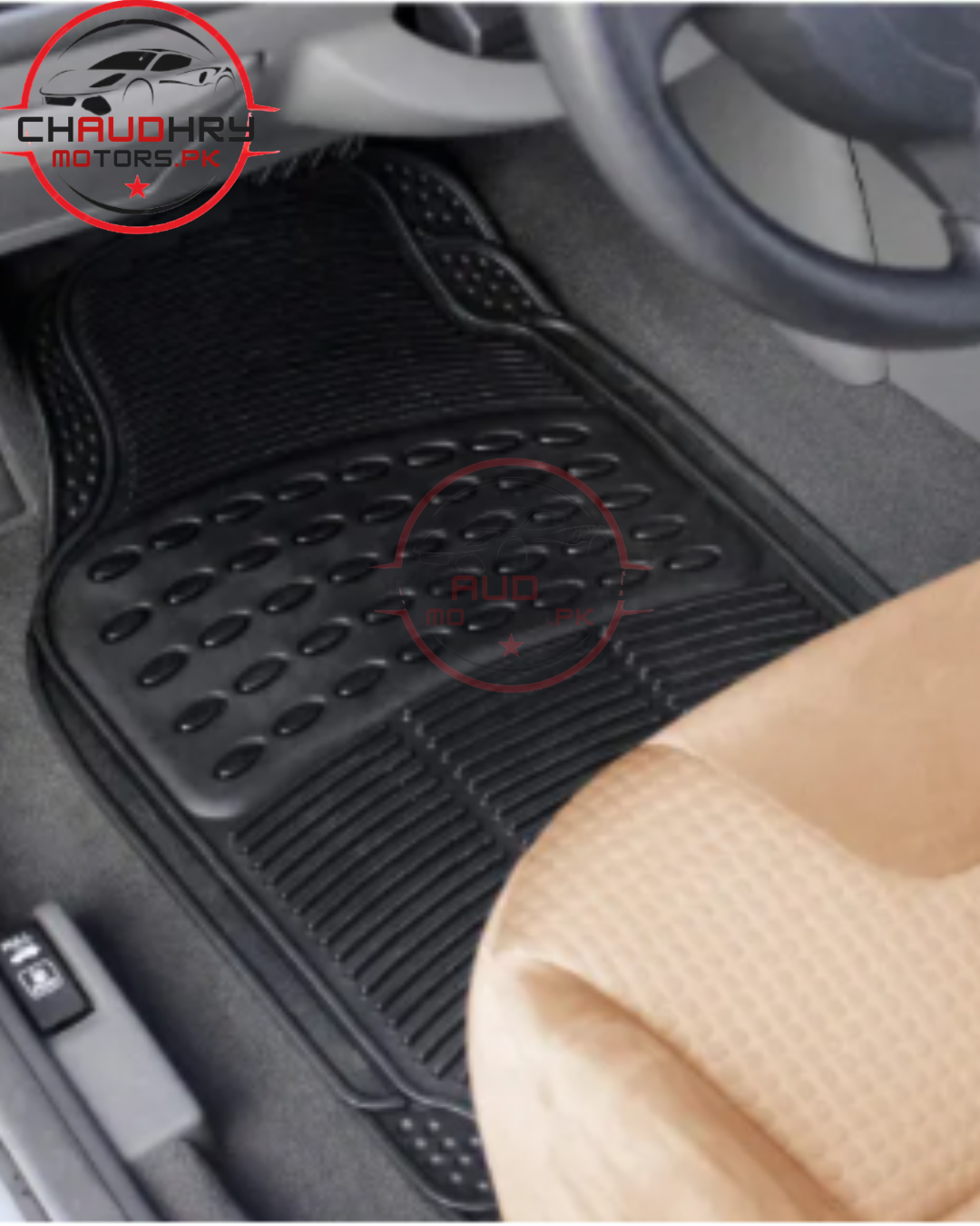 universal 3 pcs matt black