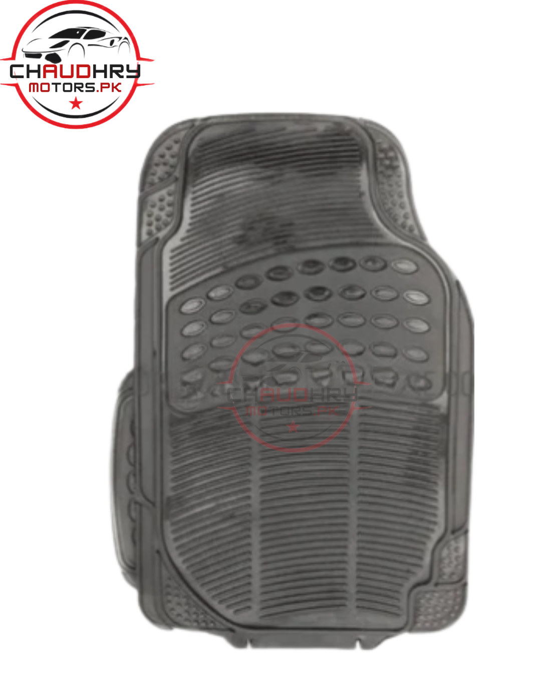 universal 5 pcs smoke black car matts