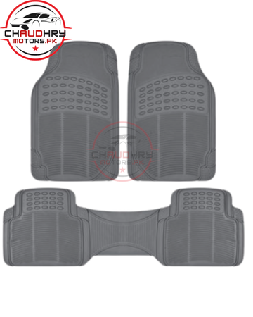 universal car matt grey 3 pcs